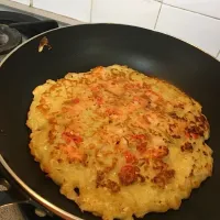 Snapdishの料理写真:Home made Onomiyaki|Lovee Sandさん