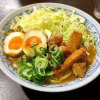 Snapdishの料理写真:熊本もっこすラーメンDX#五木食品#インスタント#棒ラーメン|Hiroさん