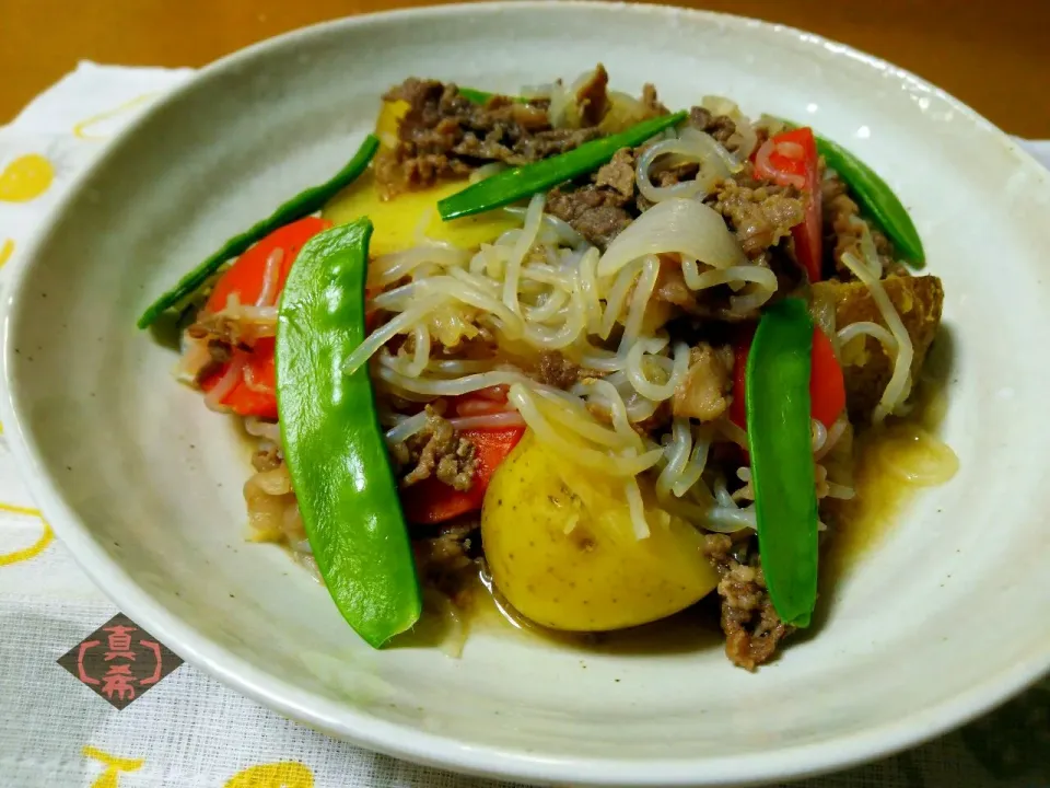 牛肉のみそ肉じゃが|真希さん