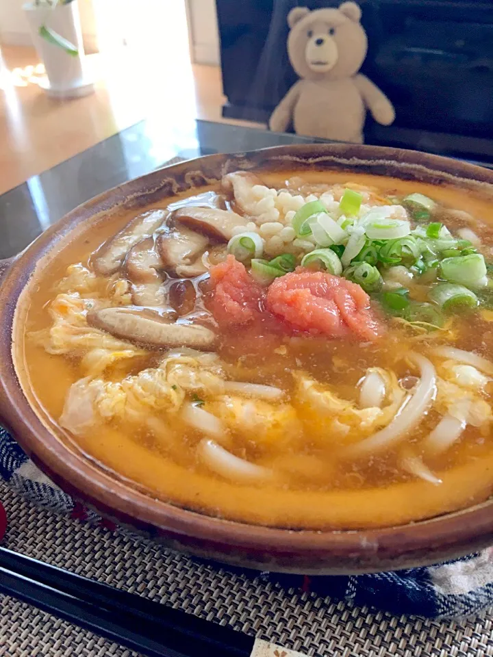 明太卵あんかけ煮込みうどん😋|ゆかりさん