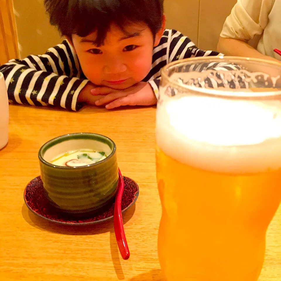 Snapdishの料理写真:お寿司のお供は生中🍺|Seikoさん