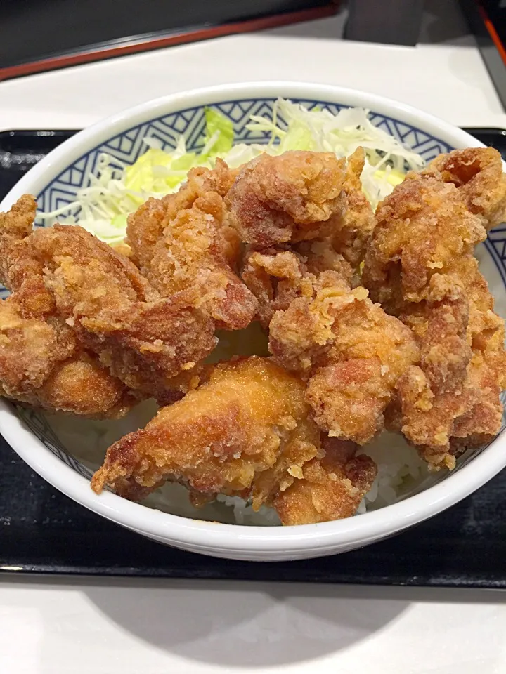 から揚げ丼|T. Wonderさん