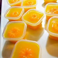 まるごと🍊みかん ゼリー•*¨*•.¸¸♪