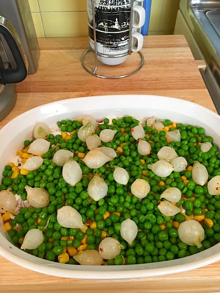 The beginnings of a shepherds pie. #foodfriendsfamily|jeannette simmons jrさん