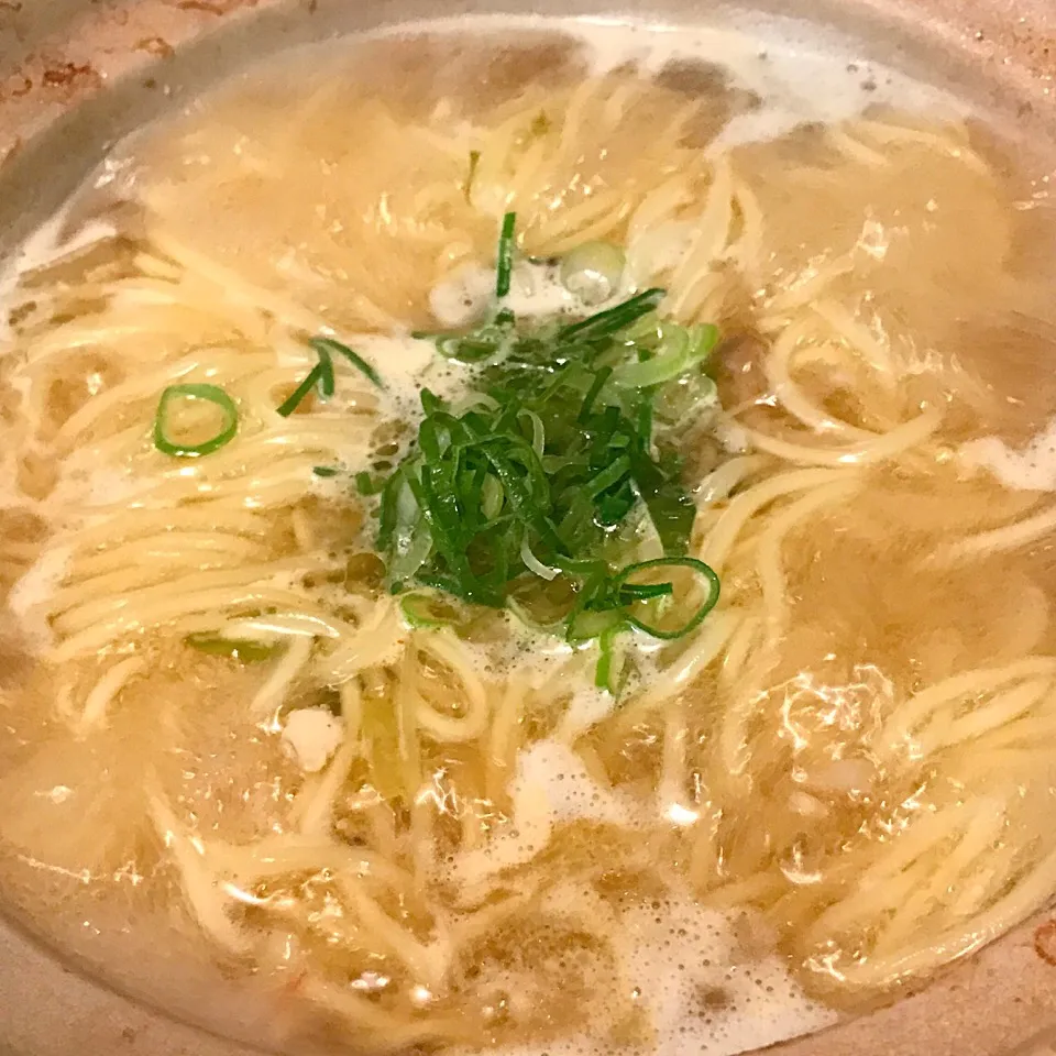 鍋の〆ラーメン|純さん