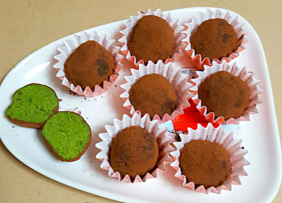 チョコっと抹茶トリュフ|ナナさん