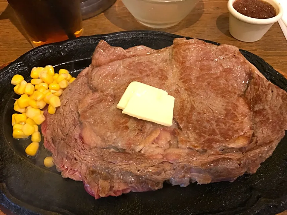 Snapdishの料理写真:1ポンドステーキ|Shun Muranoさん