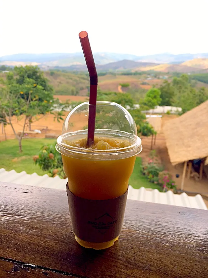 Passion fruit smoothie #khaokho #thailand|Boomさん