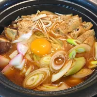 Snapdishの料理写真:地味に胃腸炎で胃がやられてて
おかゆ脱出して、今日は味噌煮込みうどん😃|えりえいたさん