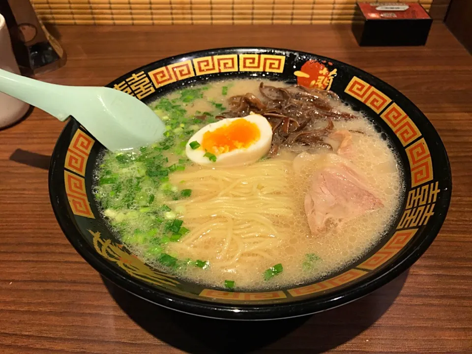 一蘭🍜やっぱり美味しい😊|女神さん