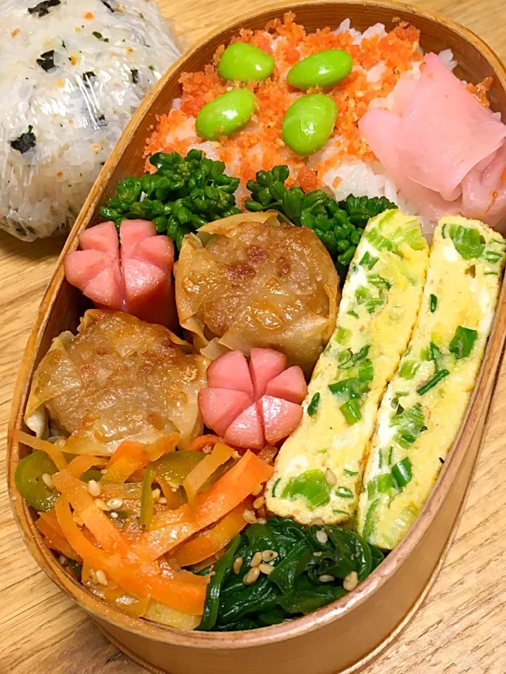 Snapdishの料理写真:2017.3.29(水)のお弁当|Kouji  Kobayashiさん