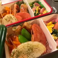 Snapdishの料理写真:3月28日 お弁当🍭🌪✨🍒|mopusiさん