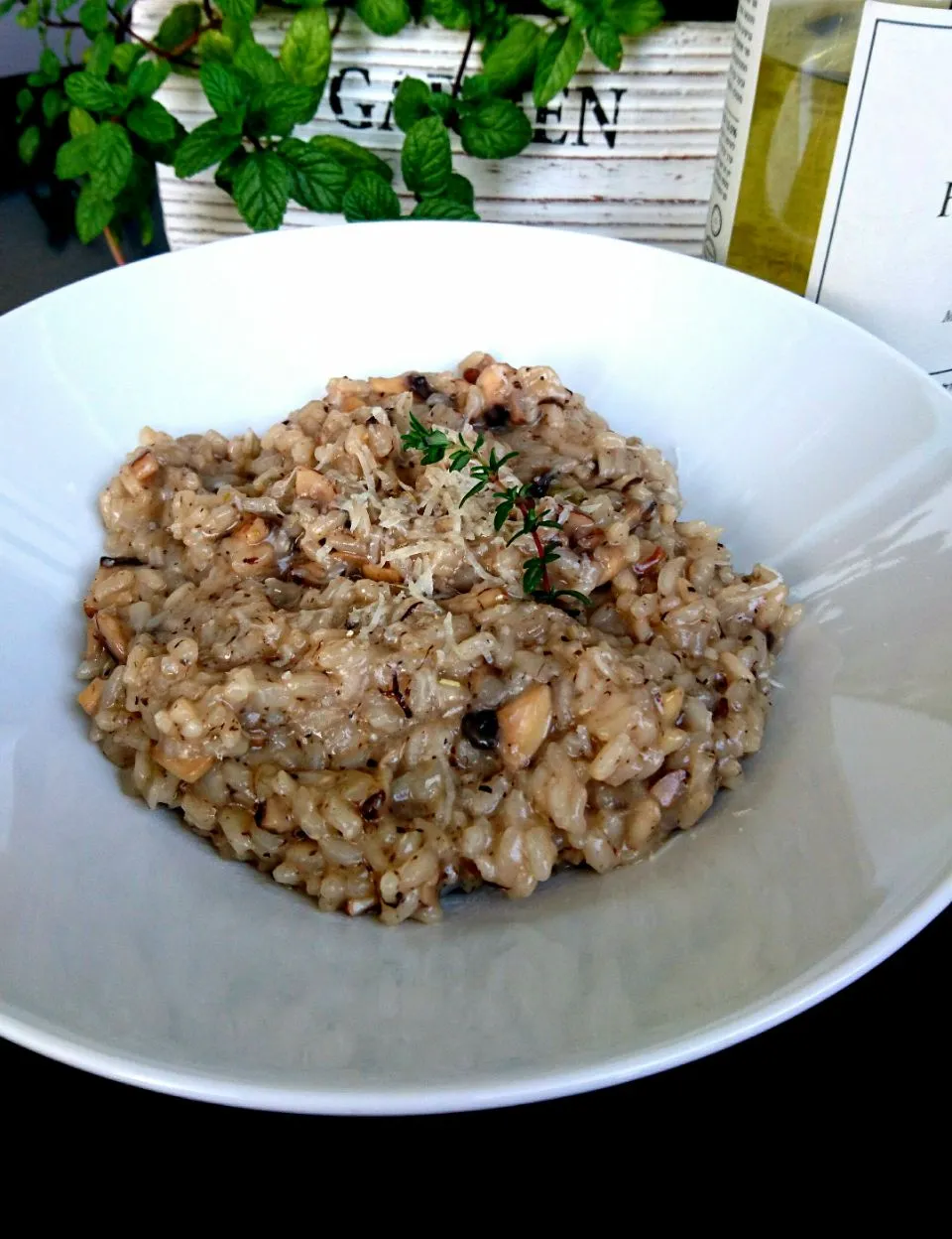 mushroom risotto|Tomer Amirさん