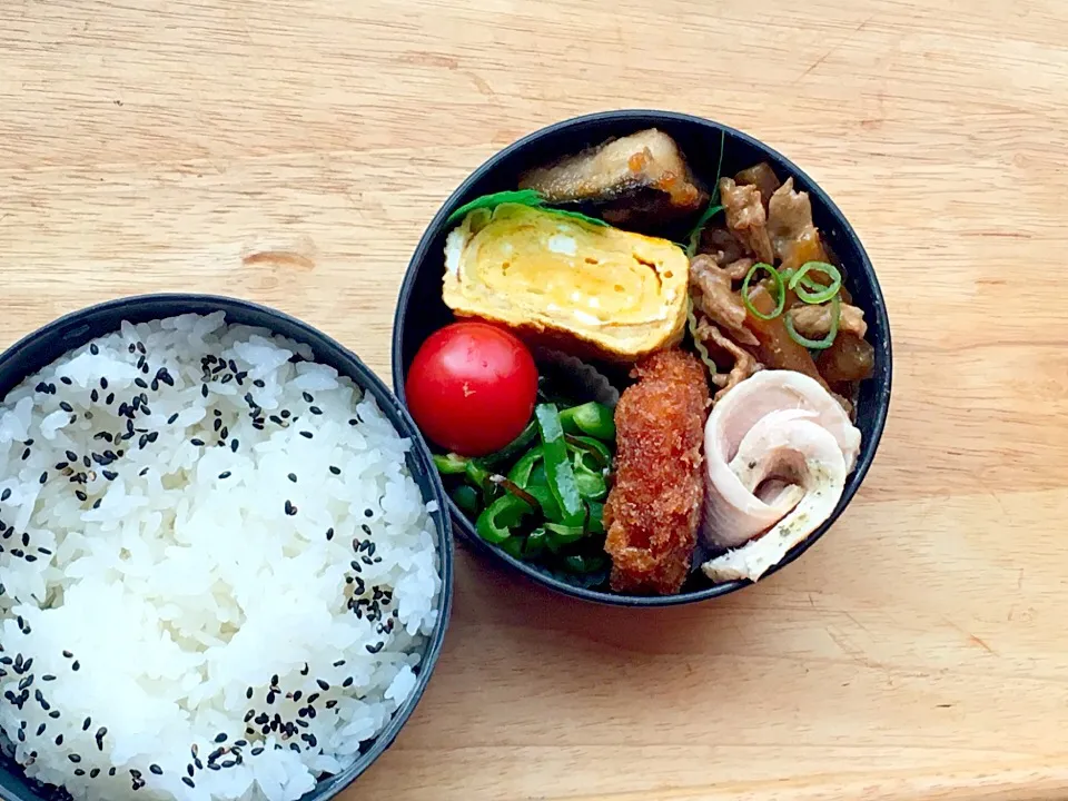 残り物詰め込み 弁当|弁当 備忘録さん