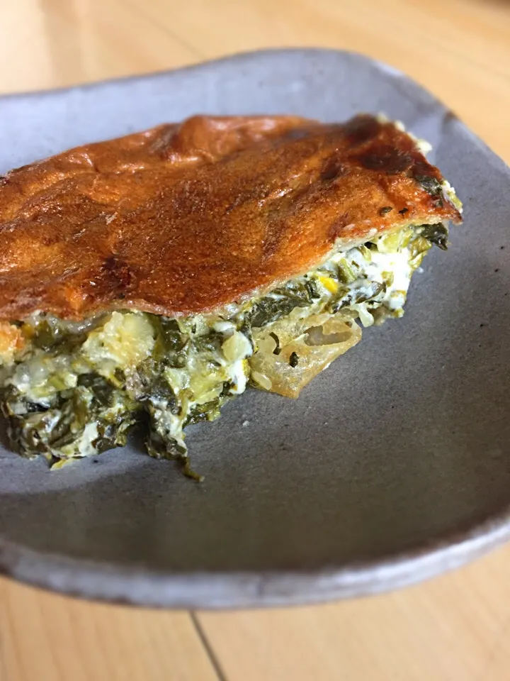 Snapdishの料理写真:春巻きの皮でGreek spanakopita🇬🇷|aястасияさん