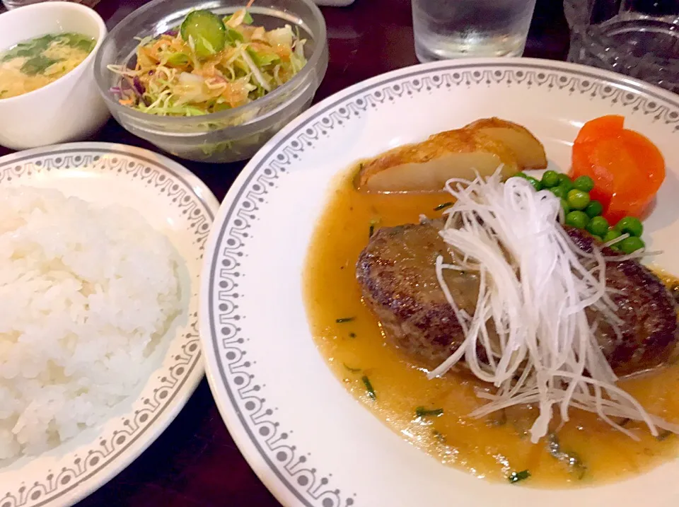 和風ハンバーグランチ|Masahiko Satohさん