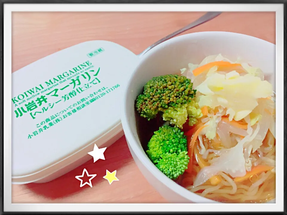 野菜たっぷり塩ラーメン（╹◡╹）♡|aomamaさん