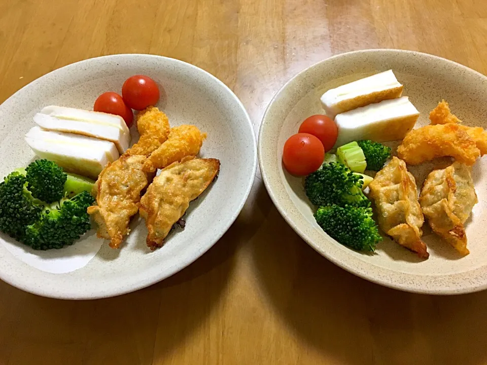 2017/3/29高一長女&中一次女プレートランチ ご飯🍚はチンバージョン|あくびママさん