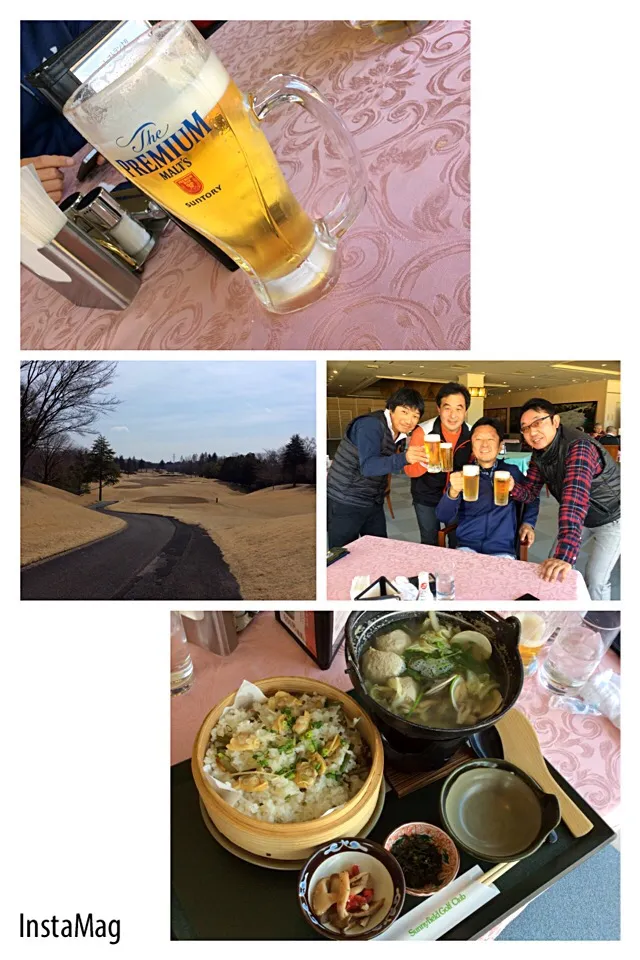 Snapdishの料理写真:ゴルフ場飯⛳️🏌️😋🍺|アライさんさん