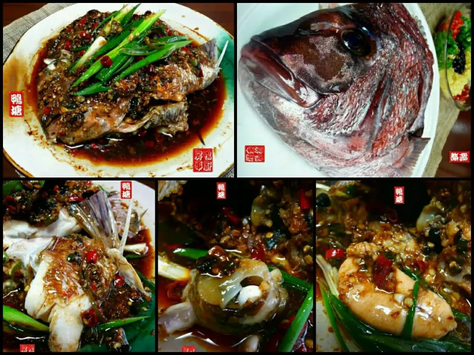 braised head of bream|steven z.y.さん