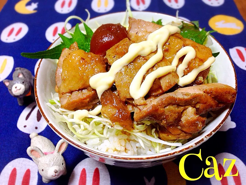 Tomokoちゃんの〜スペアリブのバルサミコにんにく醤油煮のリメイク 鶏肉バージョン🐔|きゃずさん