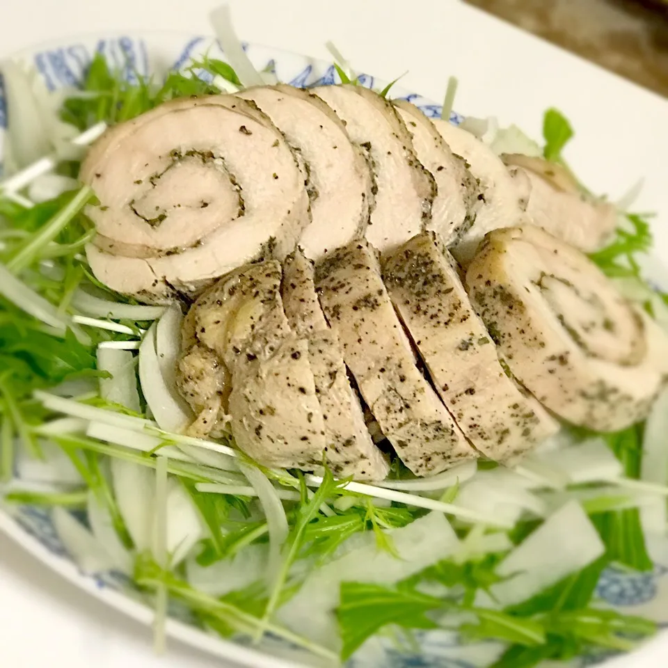 鶏胸肉のジューシーハム|gachaoさん