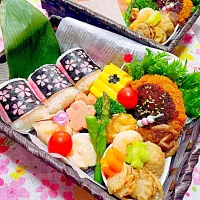 お花見🌸
お弁当🍱|西塚智子さん