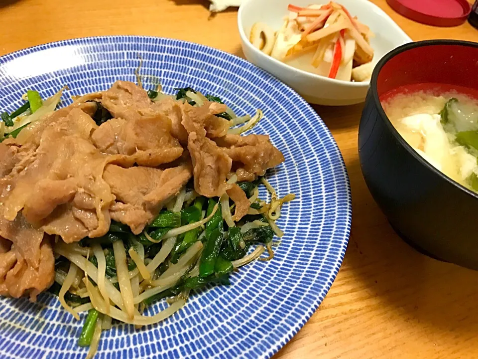 豚肉の甘辛味噌焼き|lapinさん