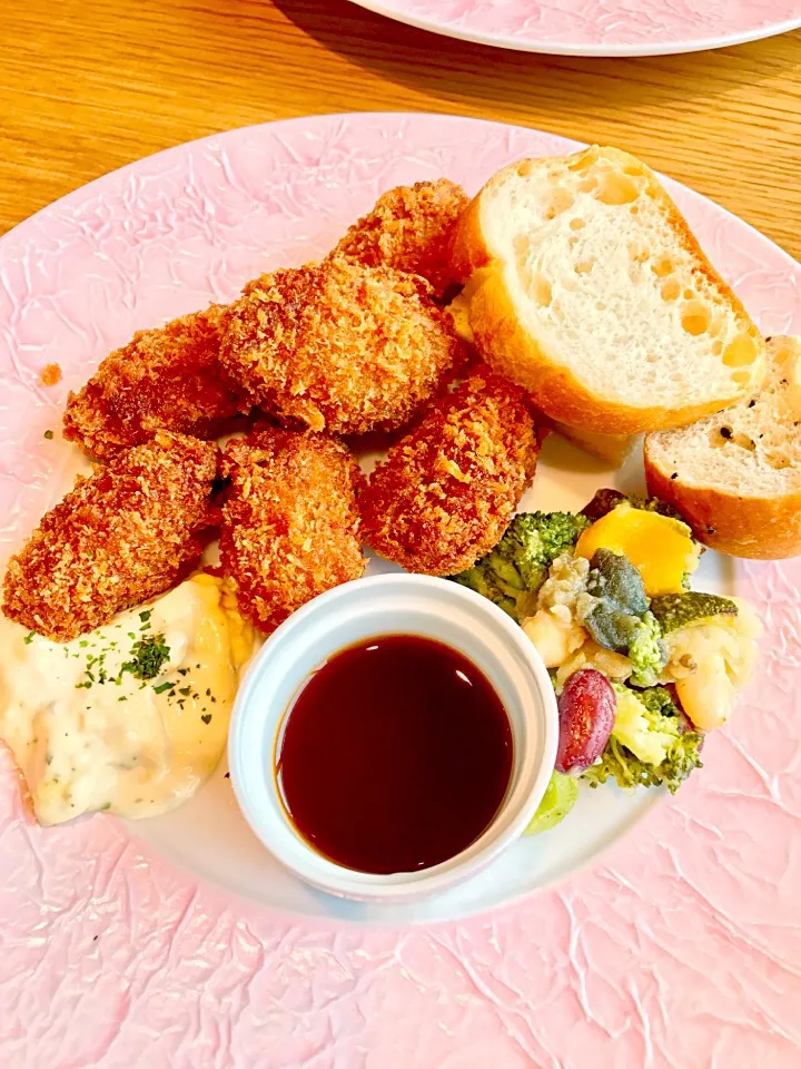 カキフライ食べ放題ランチ|yさん