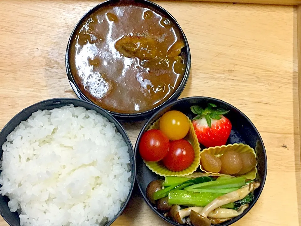 チキンカレー 弁当|弁当 備忘録さん