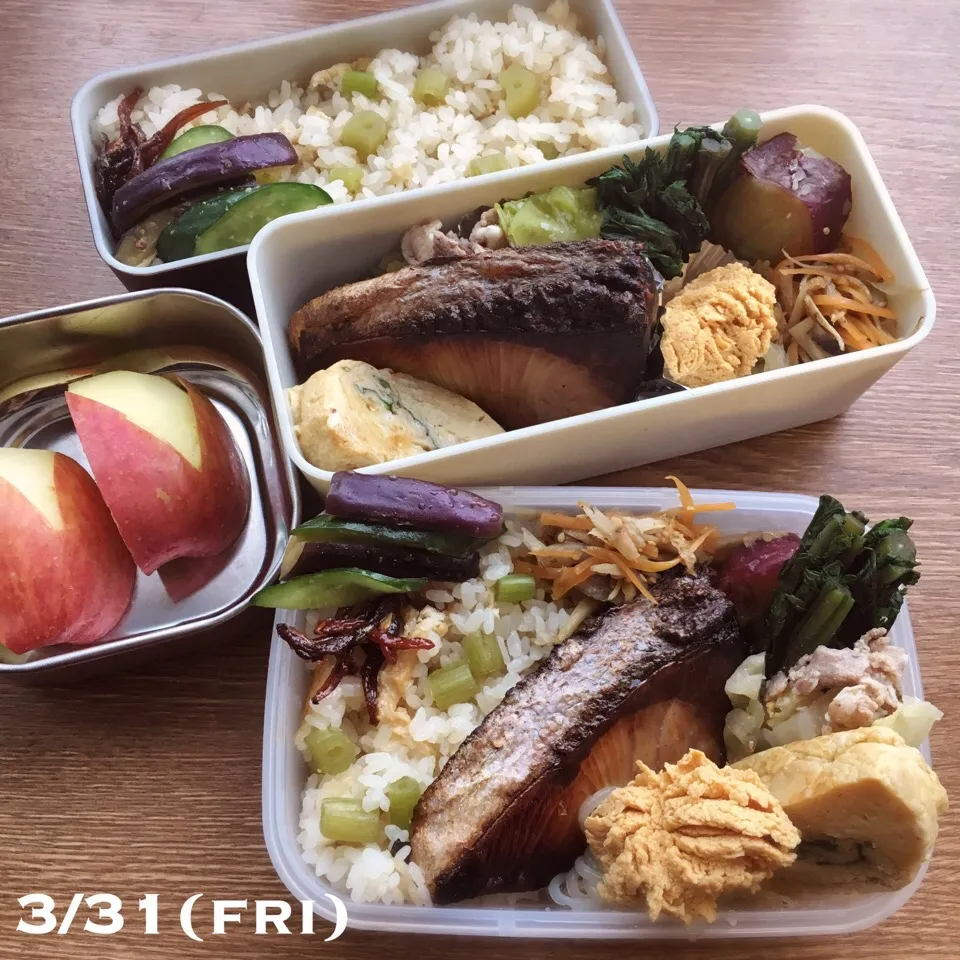 3/31 お弁当|もっちさん