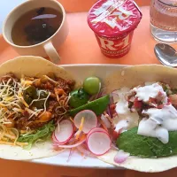 年度末の社食は
タコス🌮🌮
お野菜たっぷりで美味しかった！|りやんさん