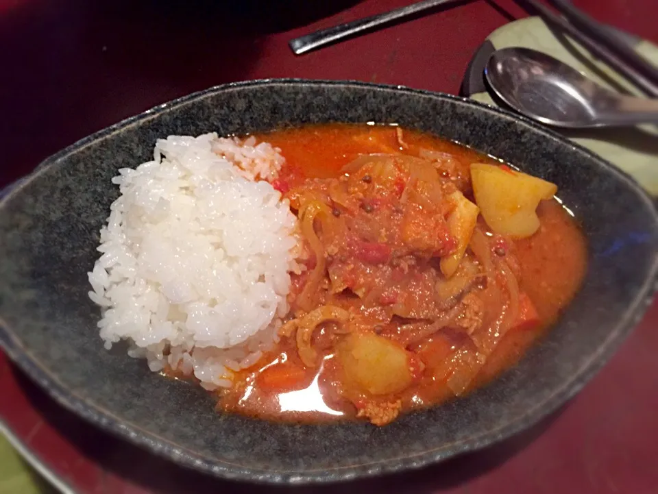 札幌黄のトマトカレー|chiiさん