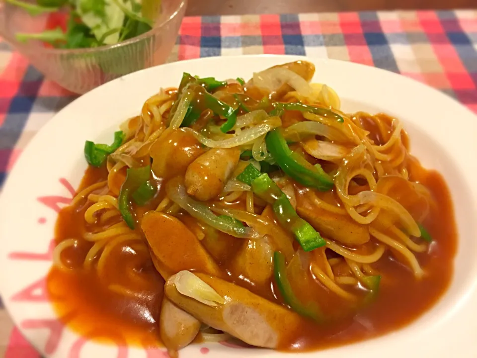 ヨコイのあんかけパスタ|くろすけさん