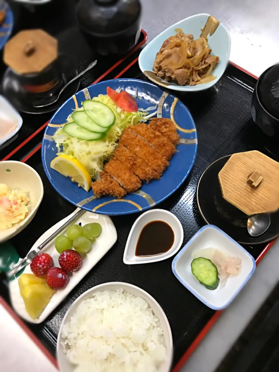 高学年のお子様用に定食お作りしました。|料理長さん