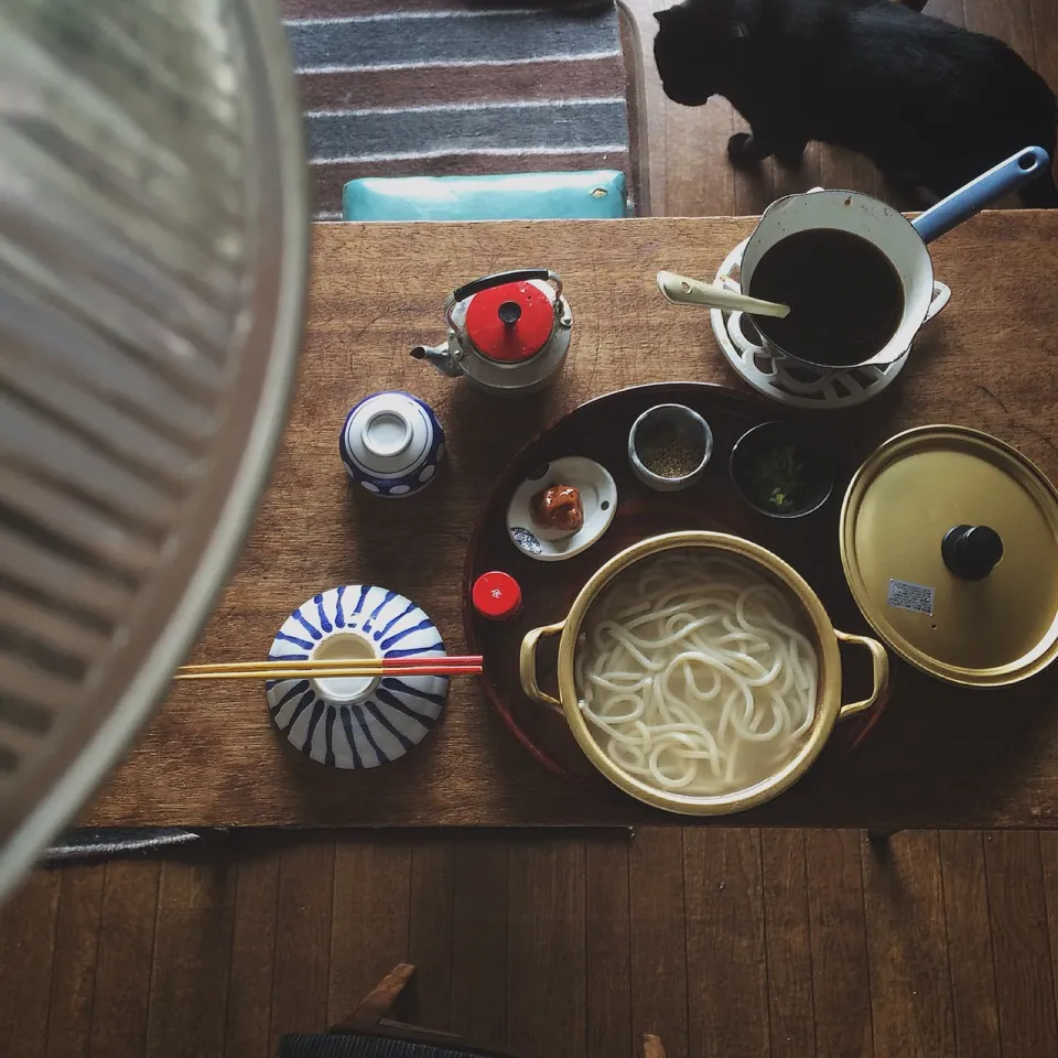 “ 釜揚げうどん ”|おたんこ食堂  d□~°さん