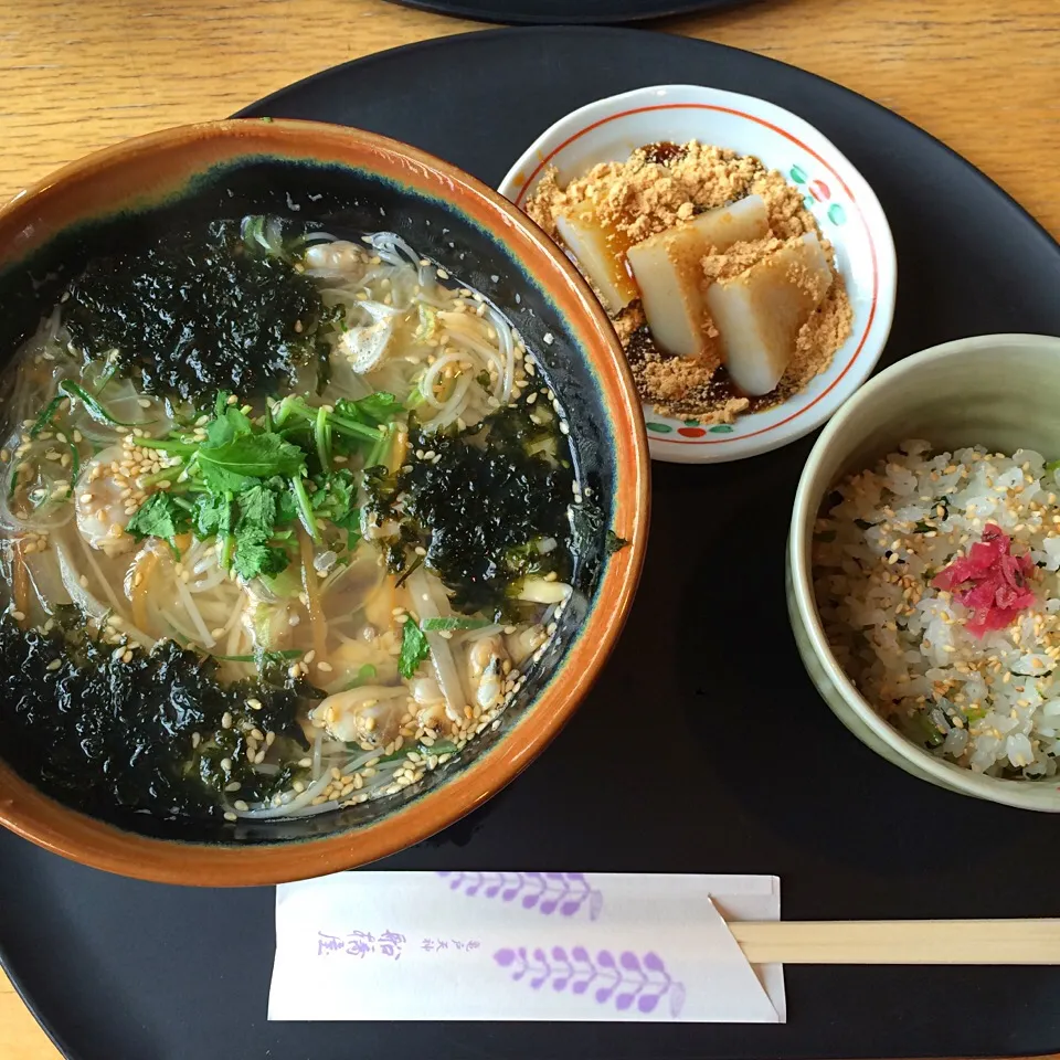 深川風あさりにゅうめん♡2017/03/31|ちび太さん