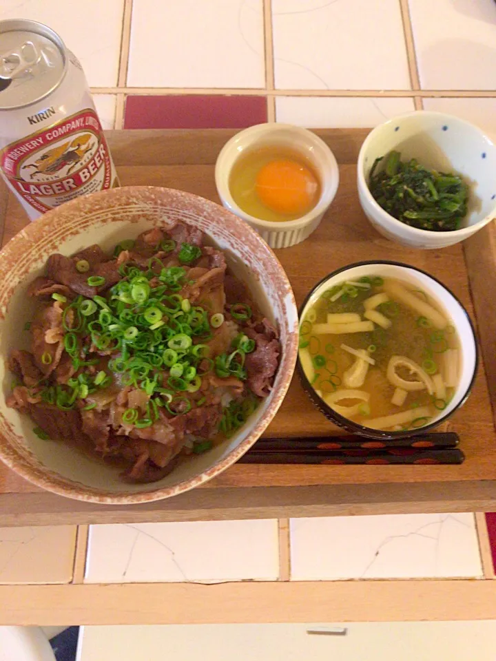 牛丼☆液味噌でお味噌☆ほうれん草の胡麻和え☺︎
液味噌で楽チンでしたヽ(*ﾟ∀ﾟ*)ﾉ|とまこ(*^o^*)さん