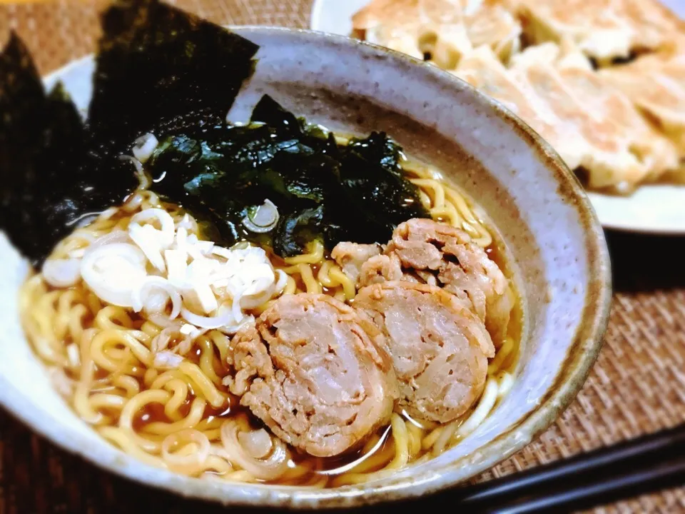 ミニラーメン+餃子|しげさんさん