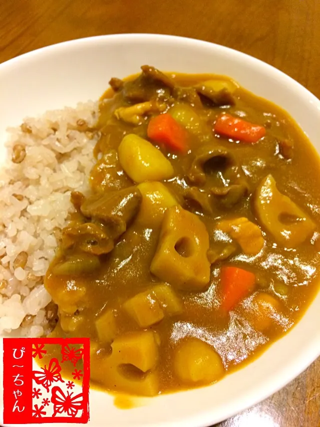 Snapdishの料理写真:野菜色々カレーライス🍛😊|☆ぴ〜ちゃん☆さん