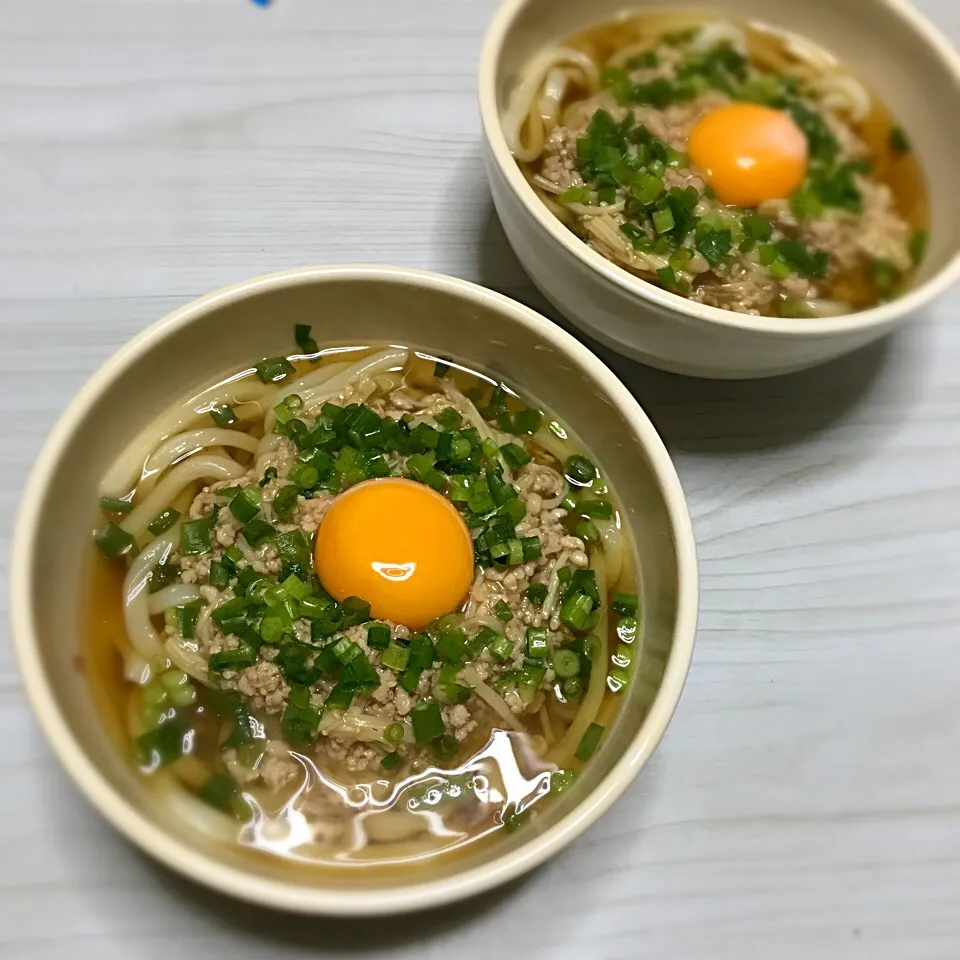 月見あんかけそぼろ吟だしうどん|sayuri*さん