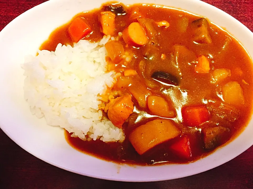 Dinner 4.2
#茅乃舎だし
#カレー|moonmoonさん