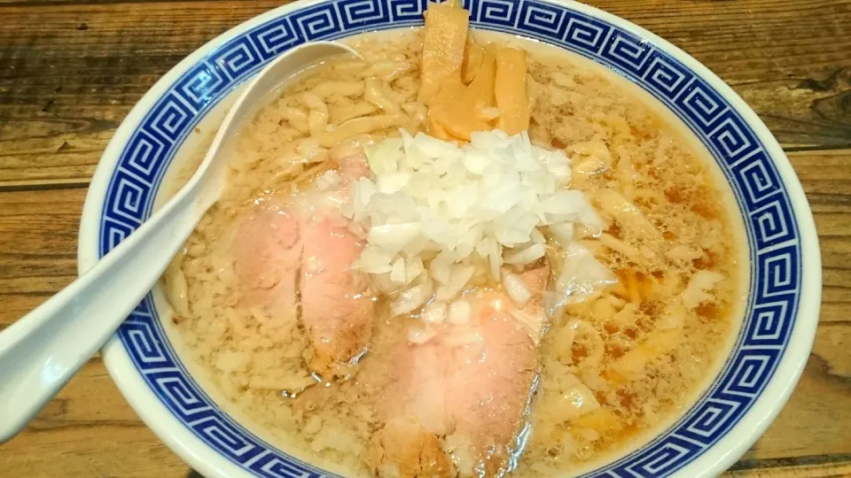 Snapdishの料理写真:【7ヶ月限定】石神秀幸厳選 極み麺 selection「新潟ラーメン」の 背脂煮干 ＠ 池袋17040|大脇さん