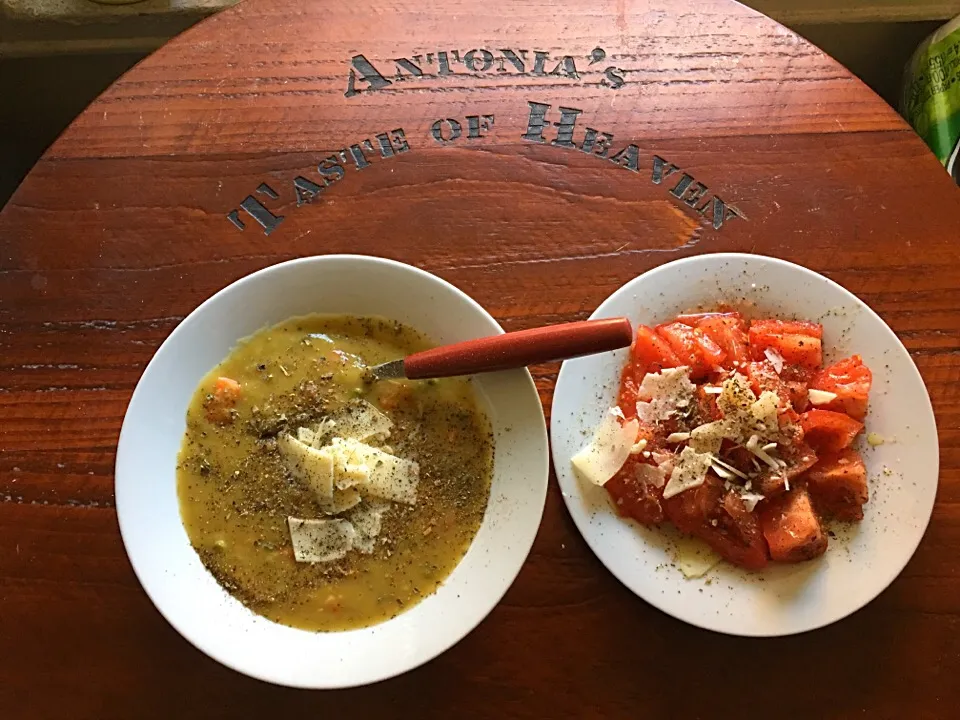 Homemade split pea & Canadian bacon soup #antoniastasteofheavenfacebook.|Antonia Ellisさん