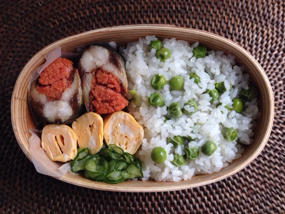 グリーンピースごはん弁当|*なおみん*さん