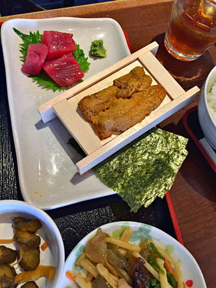 箱うにまぐろ定食@青玄海(八重洲)|yoooochanさん