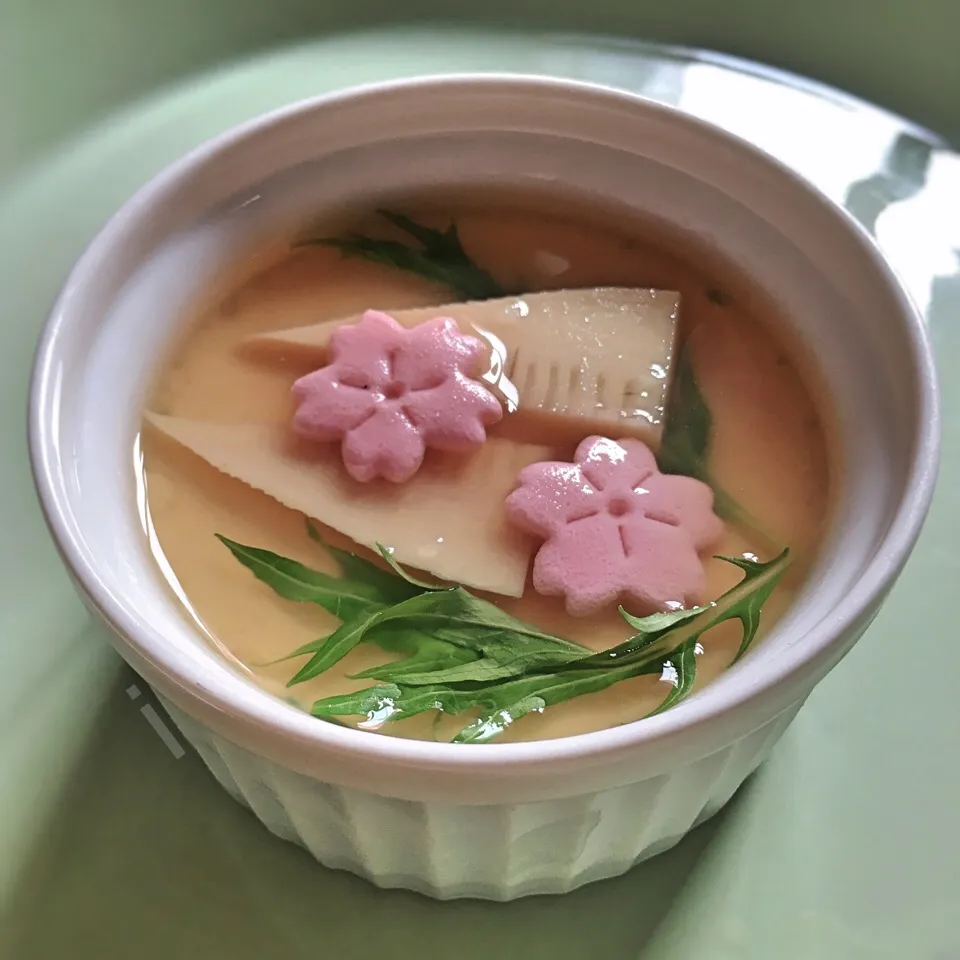 春のあんかけ茶碗蒸し | Happy Recipe（ヤマサ醤油のレシピサイト）|izoomさん