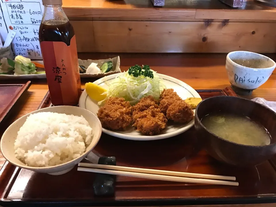 【涼屋】ひとくちヒレカツ定食|りをさん