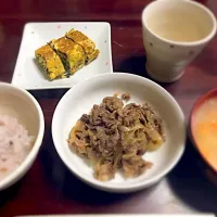 Snapdishの料理写真:牛肉のしぐれ煮|sakinaさん