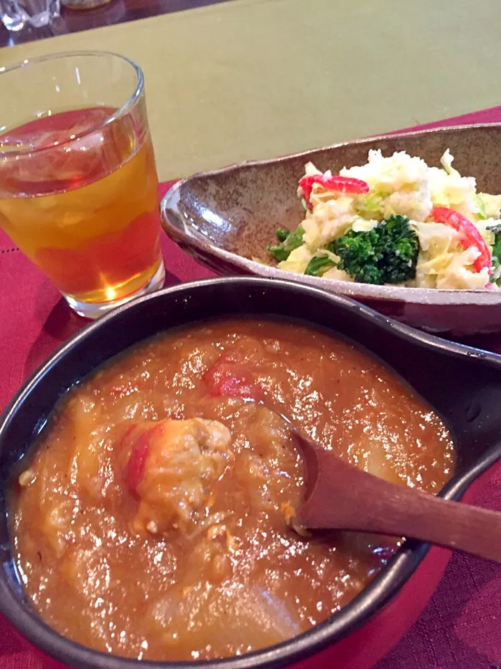 春の野菜オンパレードな甘いカレー🍛できたよ〜|りーりーさん